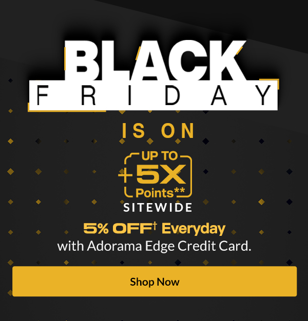 Black Friday Price Now | Up to 5X Points** SITEWIDE | Shop Now