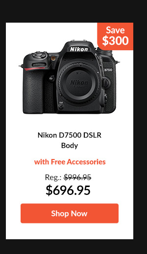 Nikon D7500 DSLR Body