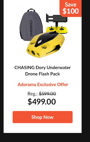 CHASING Dory Underwater Drone   Flash Pack