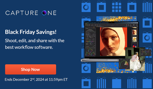 Capture One Black Firday Savings! | Shop Now