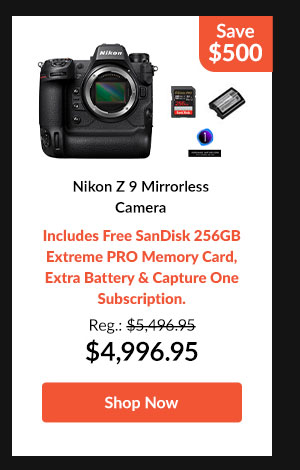 Nikon Z 9 Mirrorless Camera