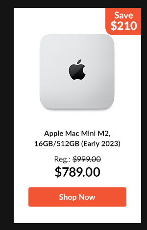 Apple Mac Mini M2, 16GB/512GB (Early 2023)