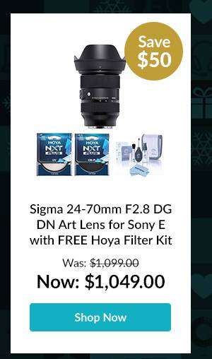 Sigma 24-70mm F2.8 DG DN Art Lens for Sony E