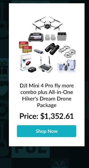 DJI Mini 4 Pro Drone Fly More Combo Plus