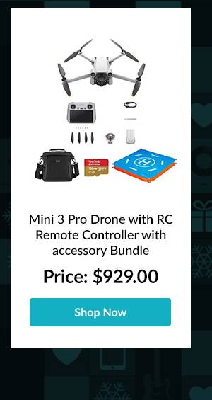 DJI Mini 3 Pro Drone with RC Remote Controller