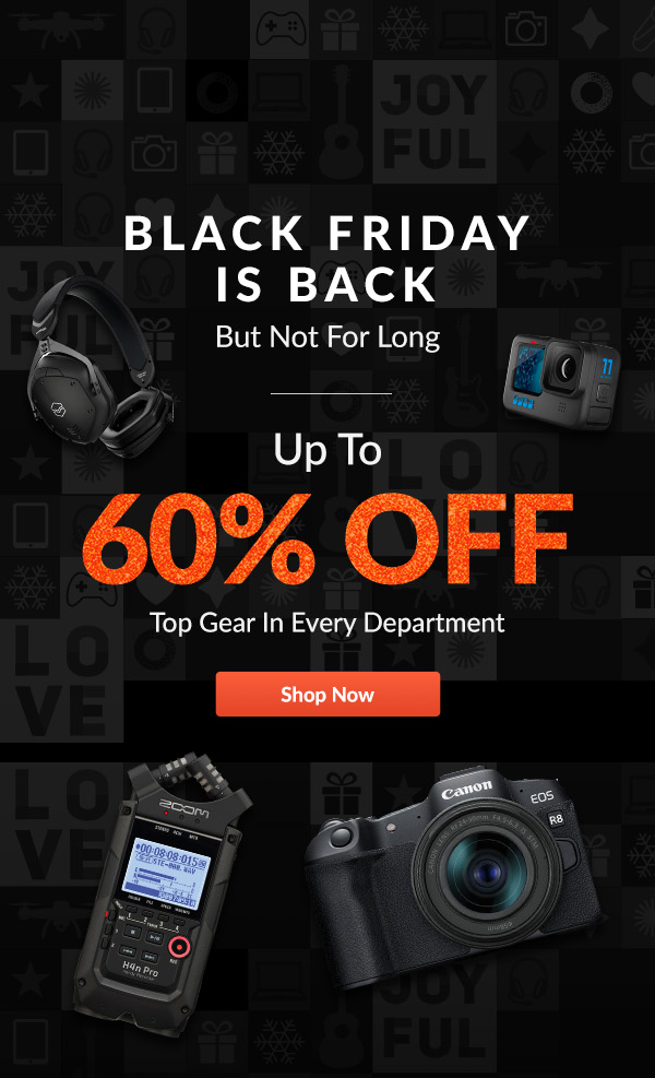 BLACK FRIDAY IS BACK - SHOP NOW