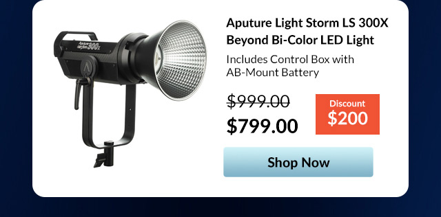 Aputure Light Storm LS 300X Beyond Bi-Color LED Light