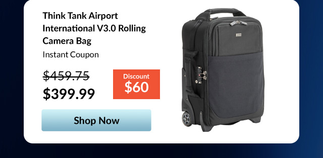 Think Tank Airport International V3.0 Rolling Camera Bag