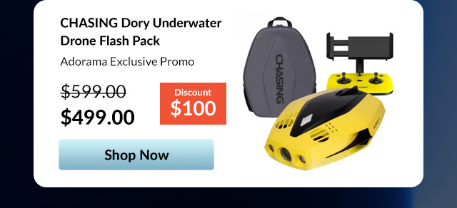 CHASING Dory Underwater Drone Flash Pack