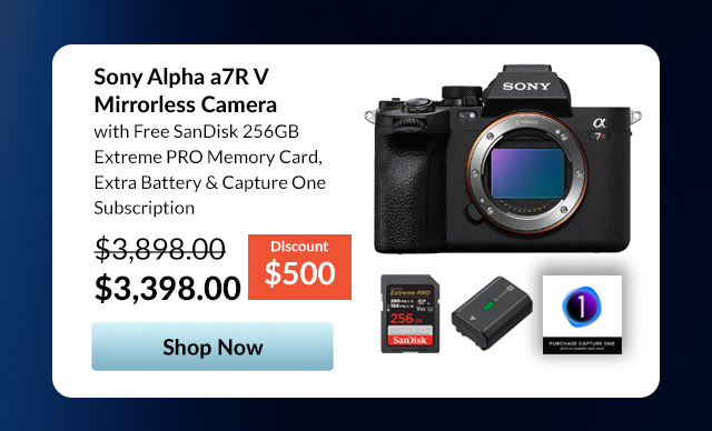 Sony Alpha a7R V Mirrorless Camera