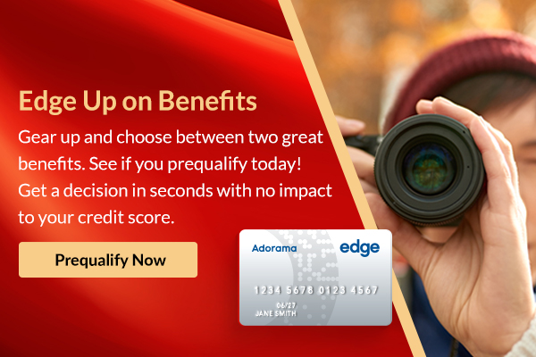 Edge Up on Benefits!​  Gear up and choose between two great benefits.​ | Prequalify Now