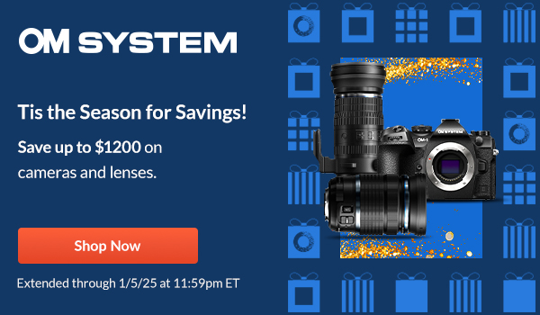 OM System Tis the Season for Savings! | Shop Now