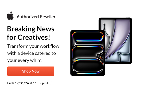 Apple Breaking News for Creatives! | Shop Now