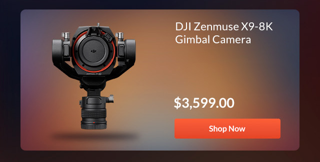 DJI Zenmuse X9-8K Gimbal Camera
