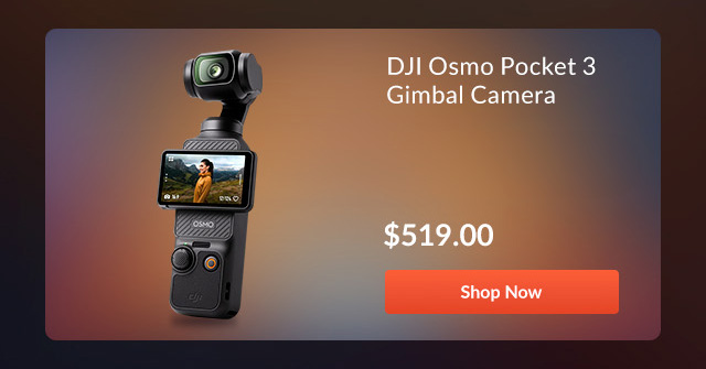 DJI Osmo Pocket 3 Gimbal Camera