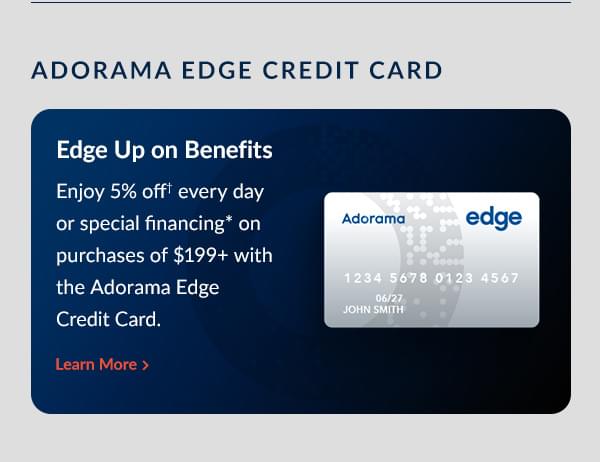 Adorama Edge Credit Card