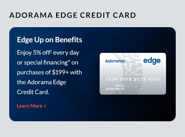 Adorama Edge Credit Card
