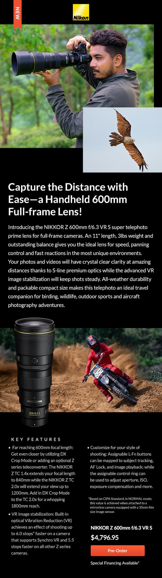 Nikkor z 600mm | Pre-Order