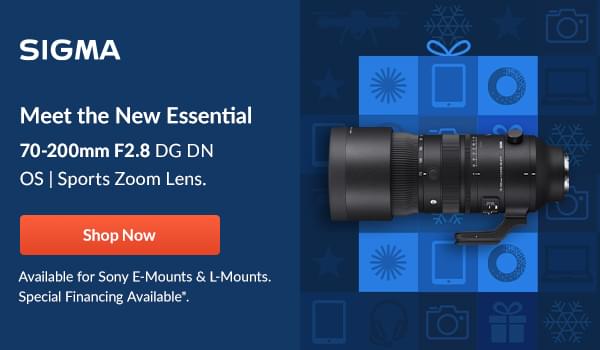 SIGMA  Meet the New Essential  70-200mm F2.8 DG DN OS | Sports Zoom Lens