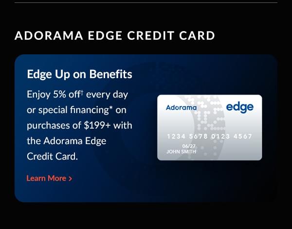 Adorama Edge Credit Card