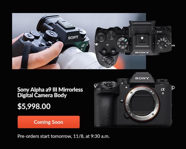 Sony Alpha a9 III Mirrorless Digital Camera Body