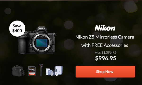 Nikon Z5 Mirrorless Camera with FREE Accessories