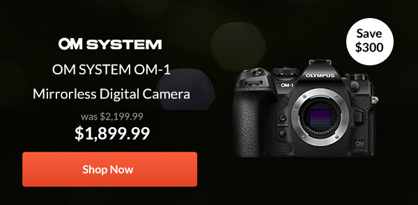 OM SYSTEM OM-1 Mirrorless Digital Camera