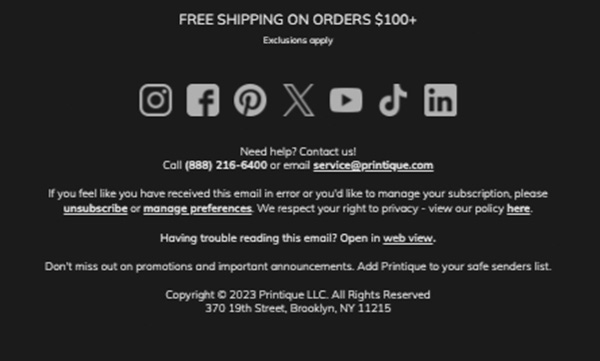 Footer