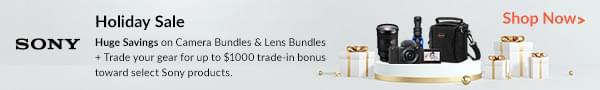 Sony Holiday Deals slice