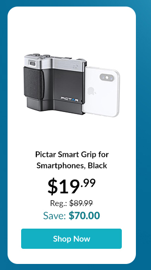 Pictar Smart Grip for Smartphones, Black
