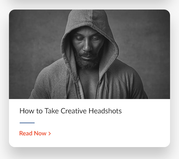 How to Take Creative Headshots