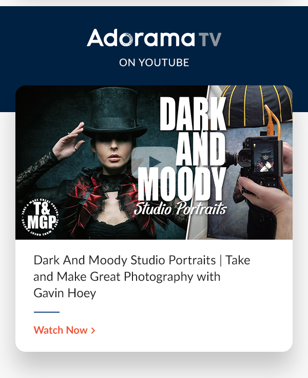 Dark And Moody Studio Portraits | Take and Make Great Photography with Gavin Hoey
