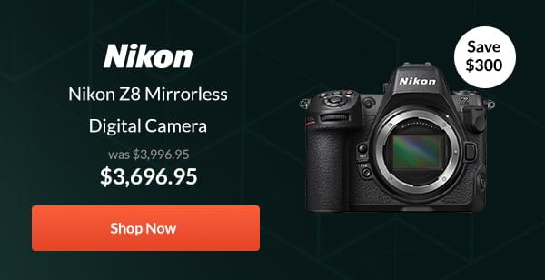 Nikon Z8 Mirrorless Digital Camera Body