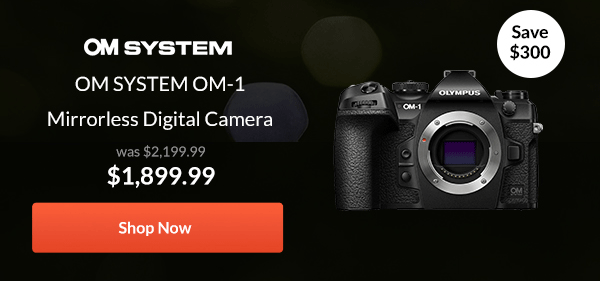 OM SYSTEM OM-1 Mirrorless Digital Camera