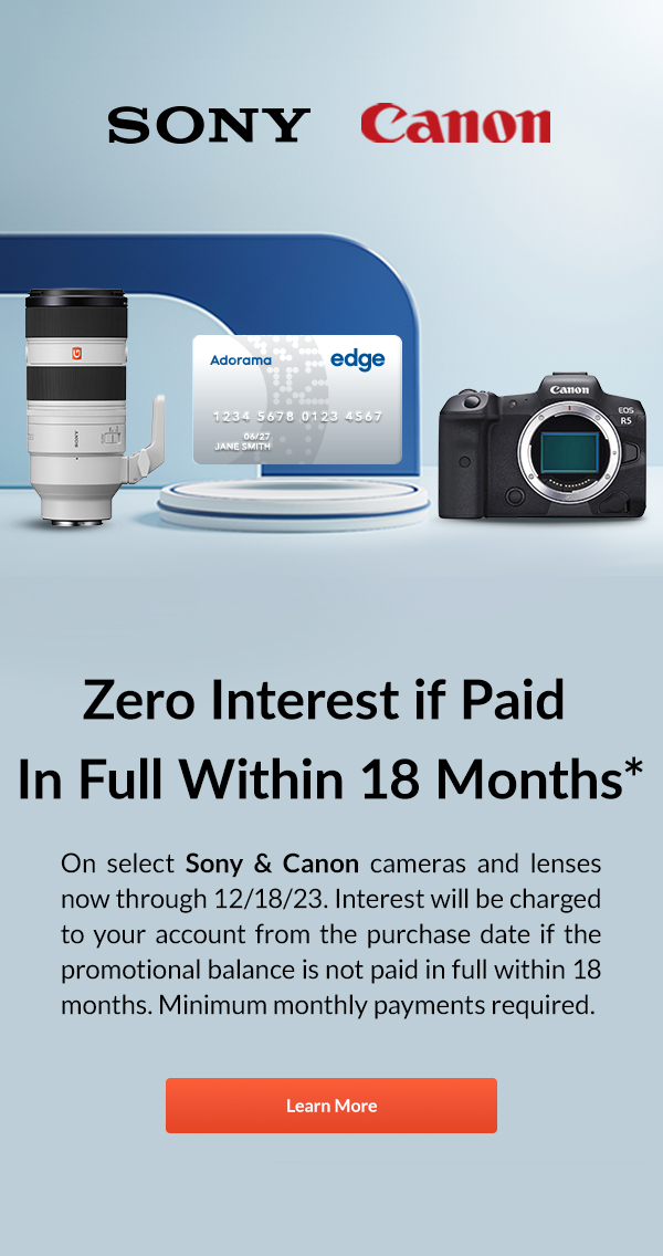SONY | Canon - Shop Now