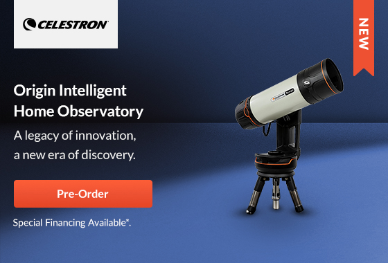 Celestron  Origin Intelligent Home Observatory  A legacy of innovation, a new era of discovery.