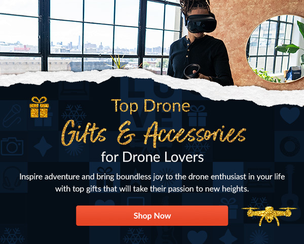 Gifts & Accesories for Drone Lovers - Shop Now