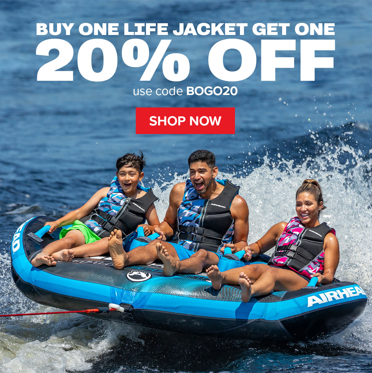 BUY ONE LIFE JACKET GET ONE 20% OFF