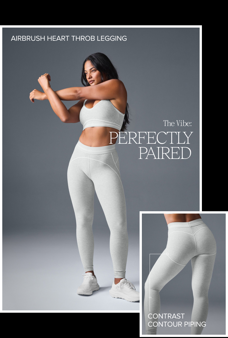 HEART THROB BRA & LEGGING THE VIBE: PERFECTLY PAIRED