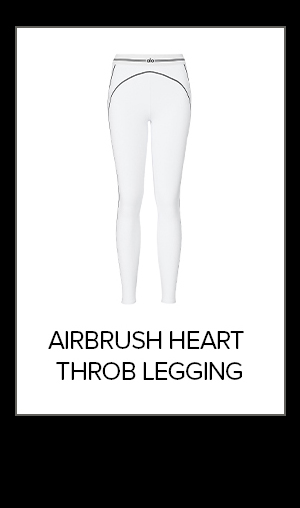 AIRBRUSH HEART THROB LEGGING