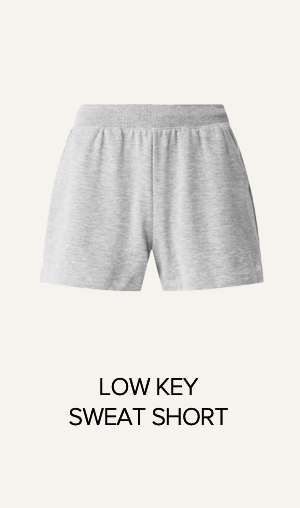 LOW KEY SWEAT SHORT