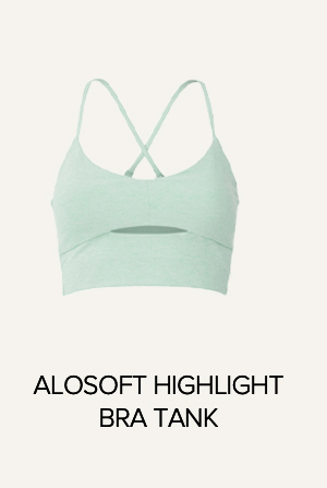 ALOSOFT HIGHLIGHT BRA TANK