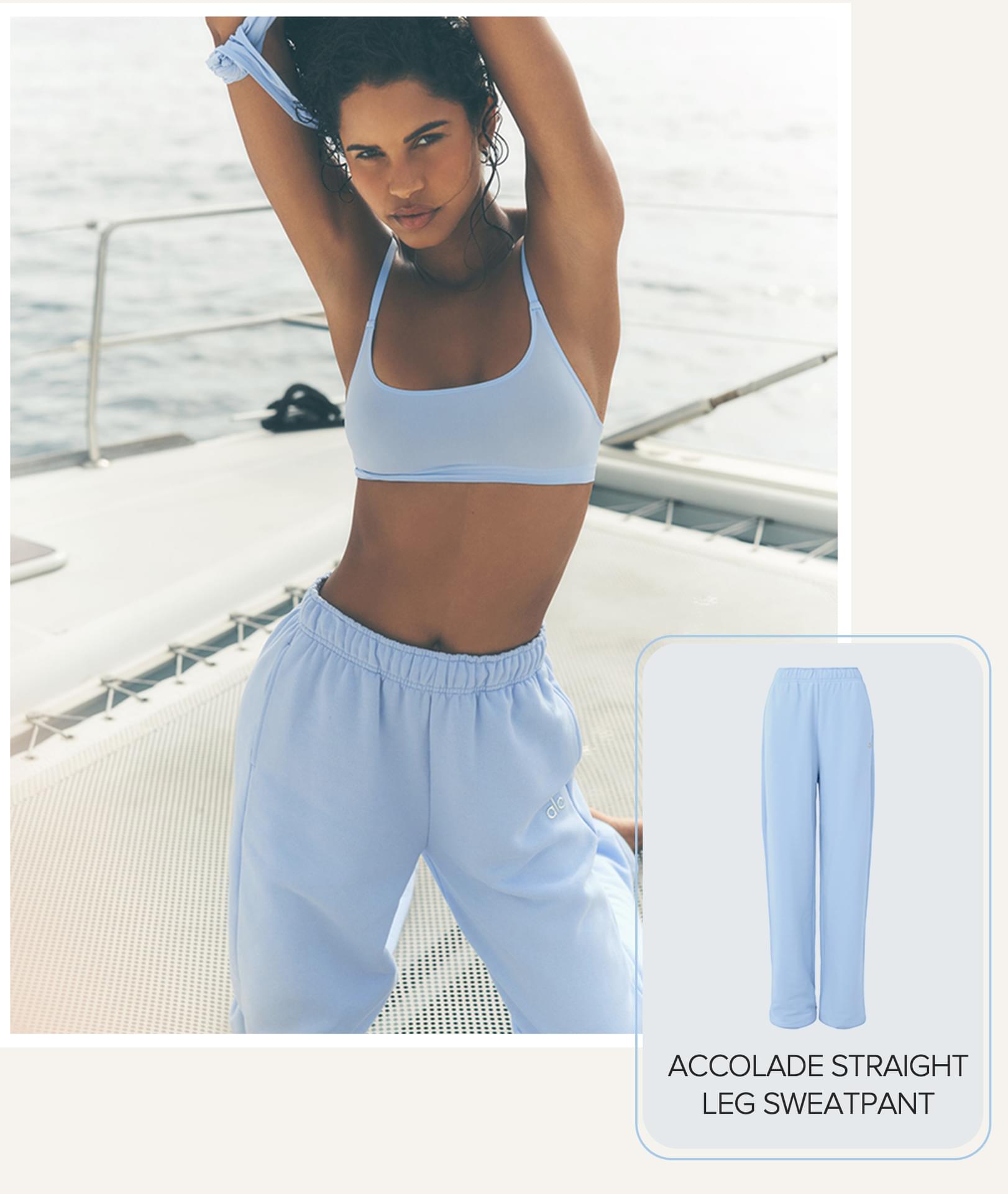 ACCOLADE STRAIGHT LEG SWEATPANT