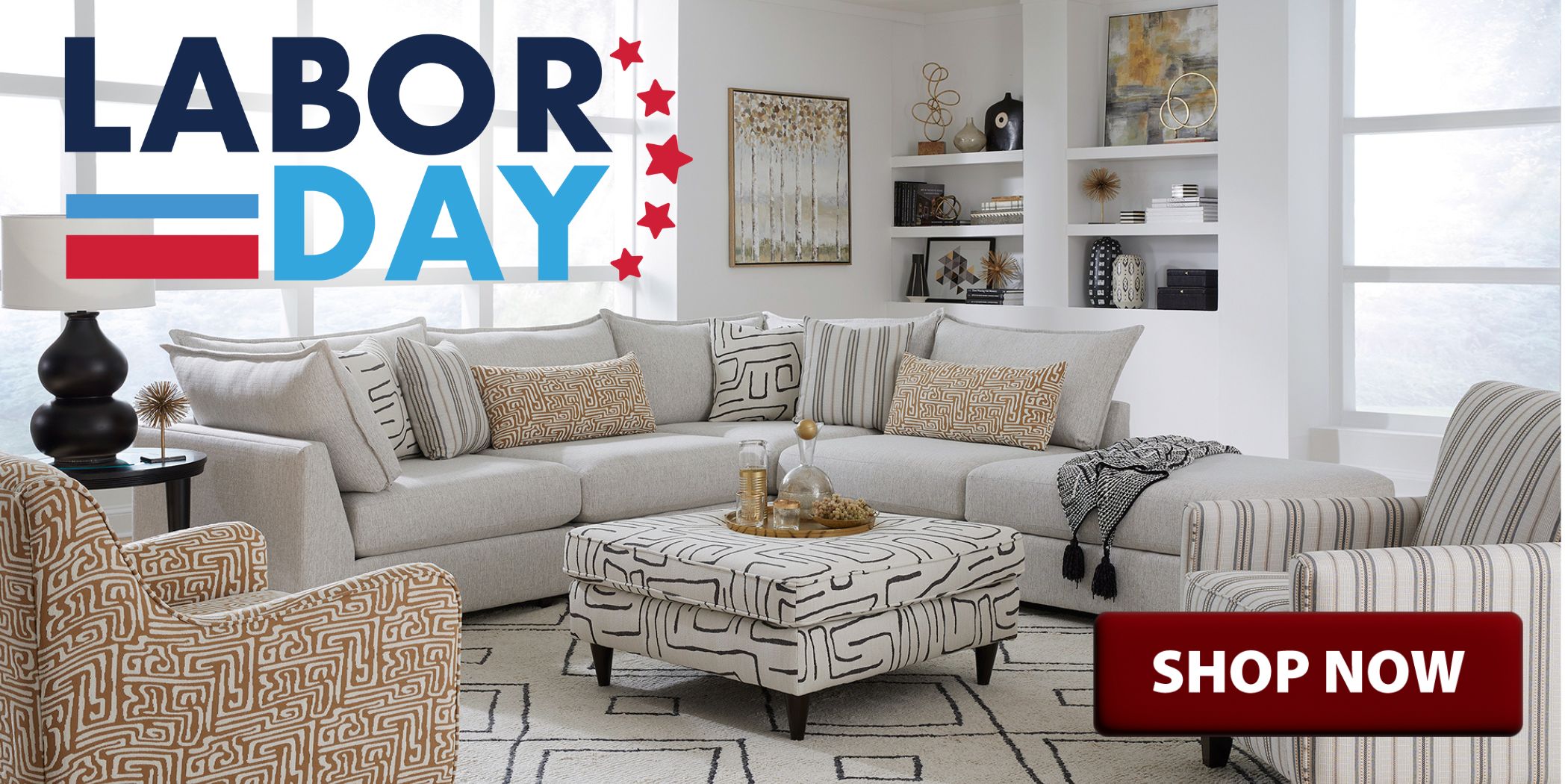 American furniture warehouse store labor day sale