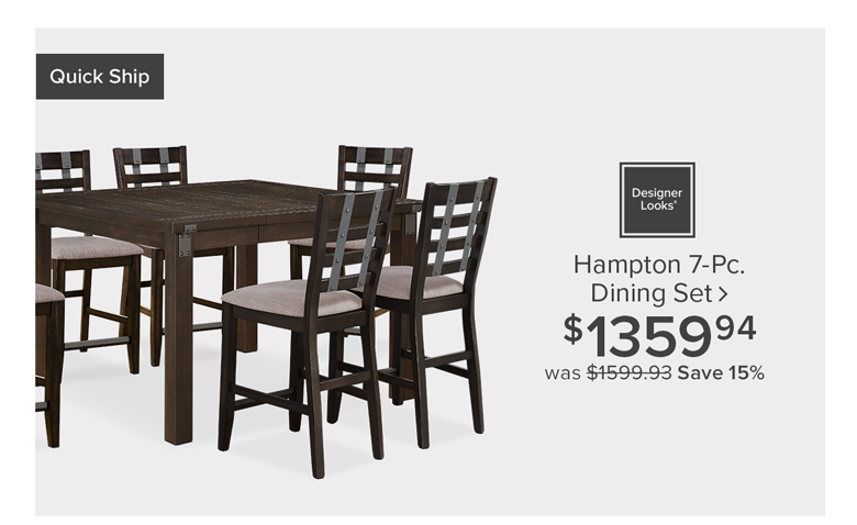 Hampton 7-Pc. Dining Set