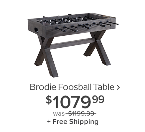 Brodie Foosball Table