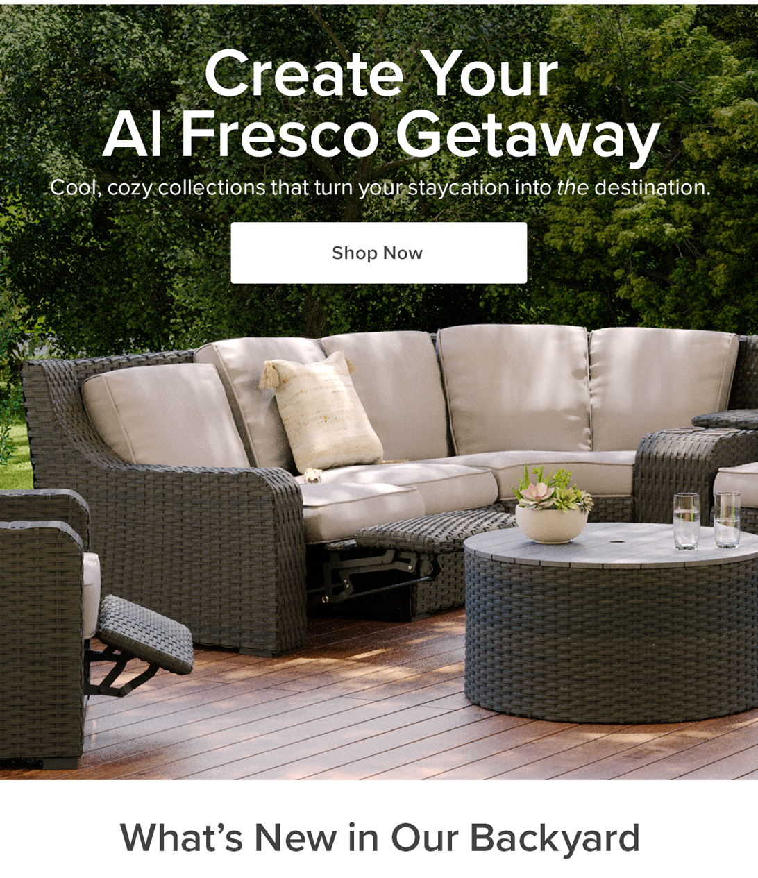 Create Your Al Fresco Getaway