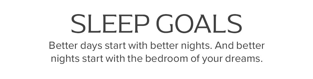 Sleep Goals