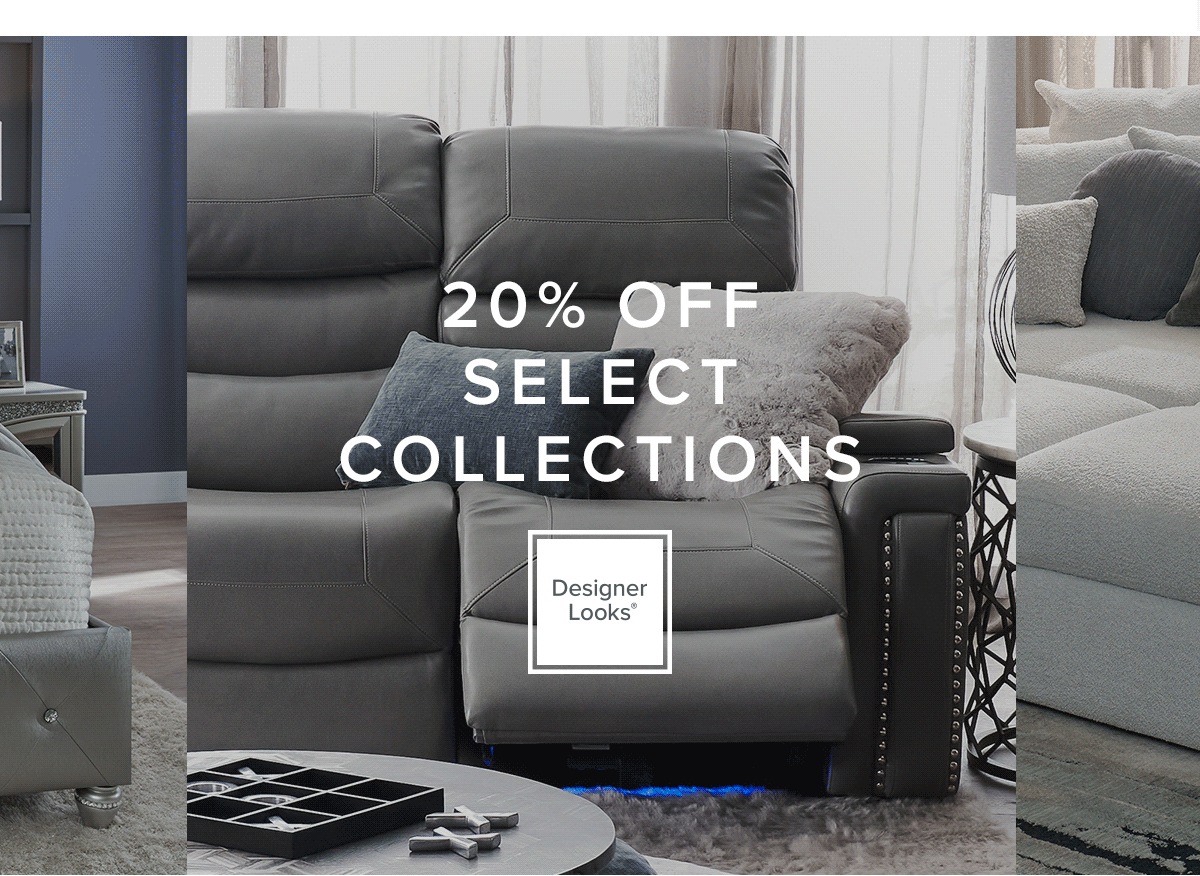 20% off select collections