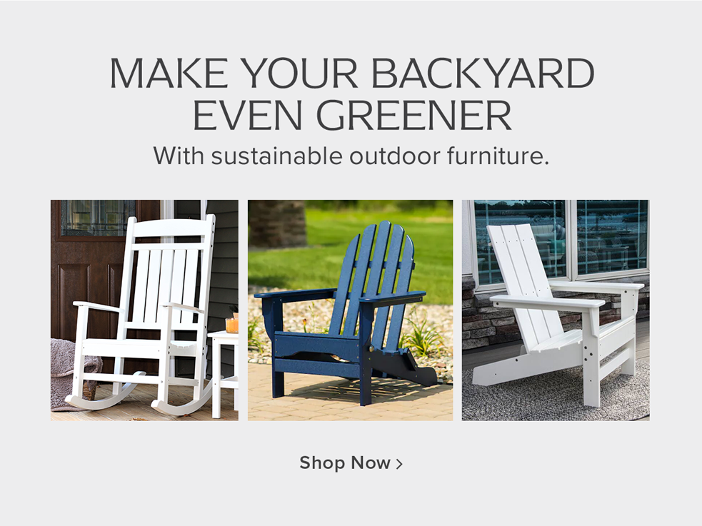 Sustainable Outdoor Furniture